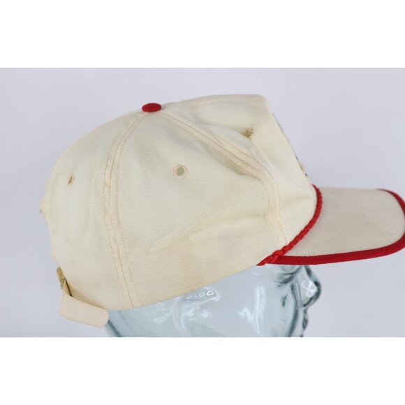 Vintage 70s Distressed Conway Twitty Country Music Roped Strapback Hat Cap USA - Picture 8 of 12